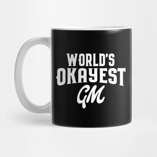 World's Okayest GM Game Master Tabletop RPG Gaming by pixeptional